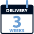 Delivery: within 3 weeks