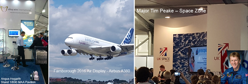 Most successful Farnborough Airshow yet - Alloy Wire International 4