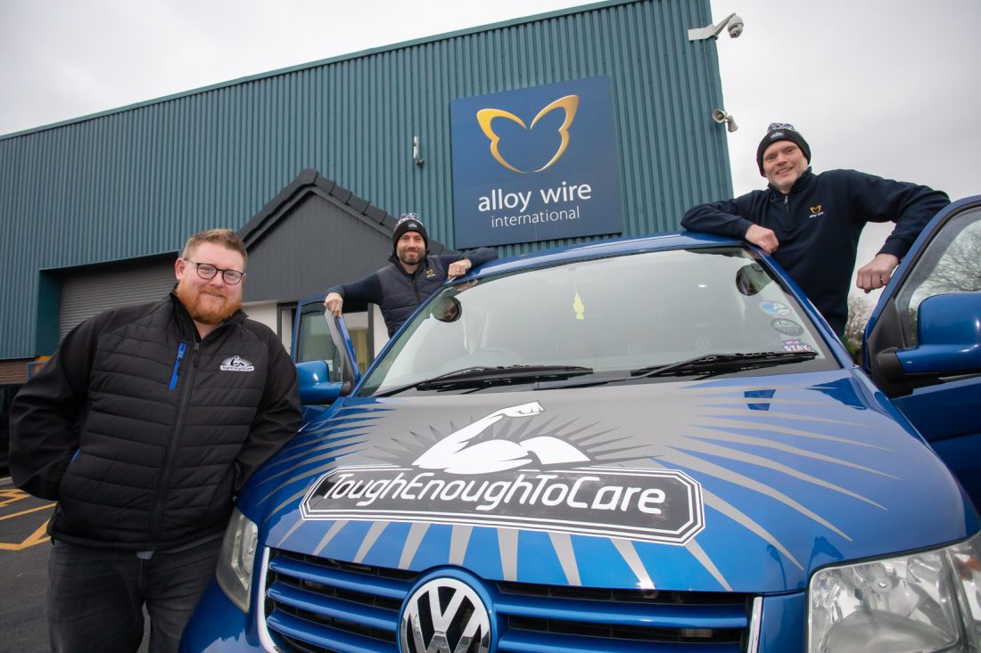 Mental health charity gets ‘Wired for Good’ funding boost at it urges more men to start talking - Alloy Wire International 9